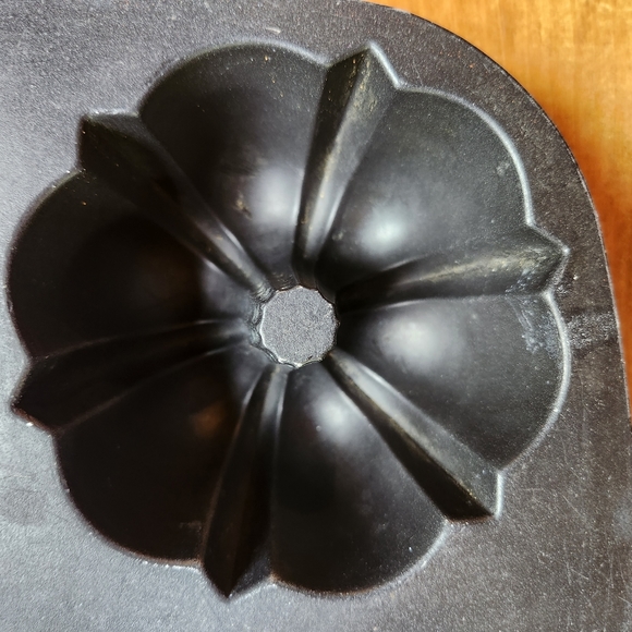 Vintage Nordic Ware Bundt 6 Fluted Muffin Pan Orange #4 Aluminum Bundtlette Pan - Picture 6 of 11